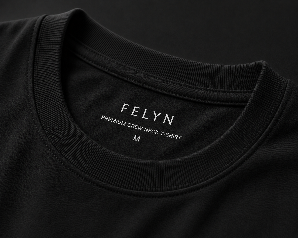 Black | Folded flat