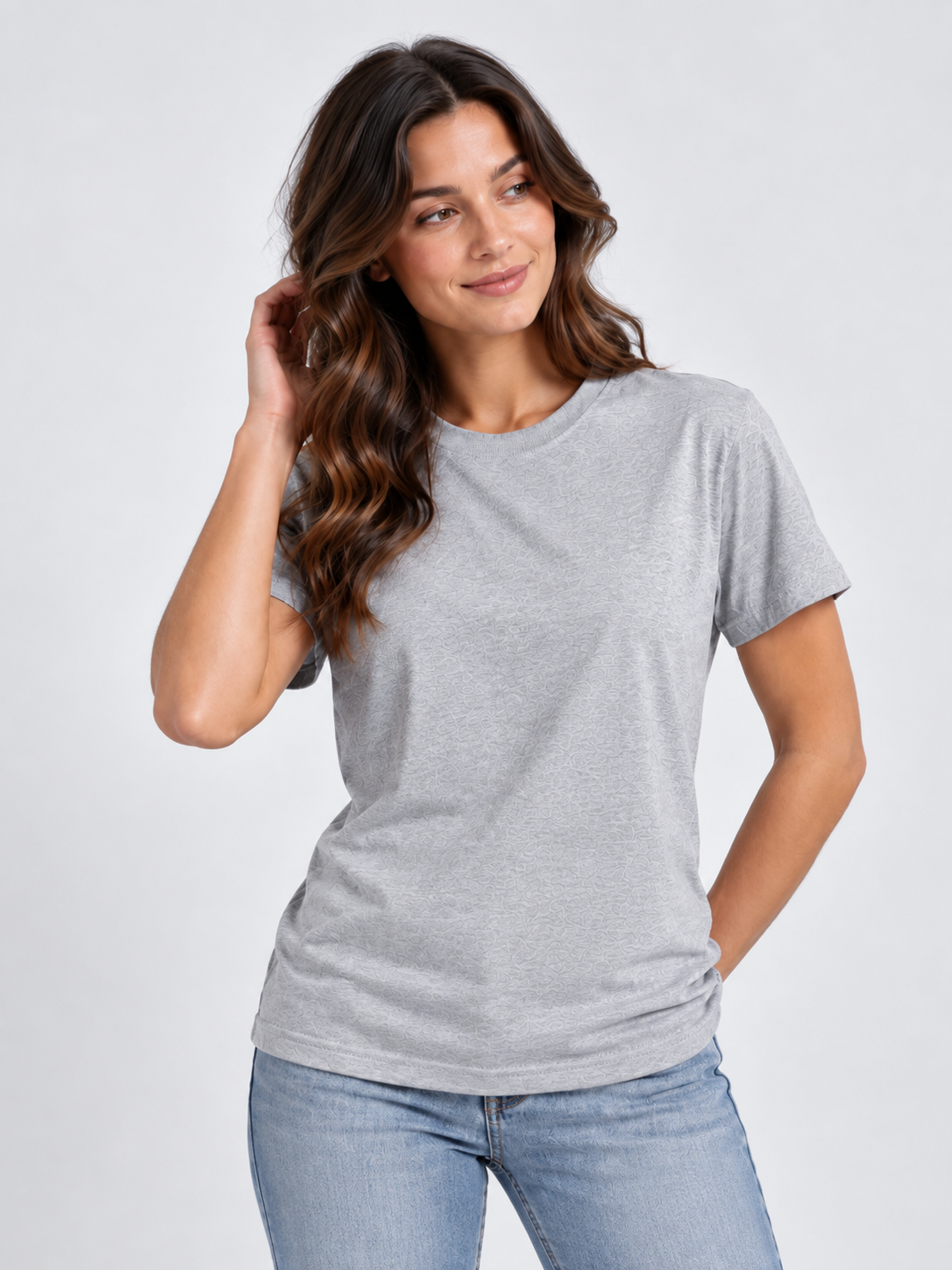 Relaxed Crew Neck T-Shirt