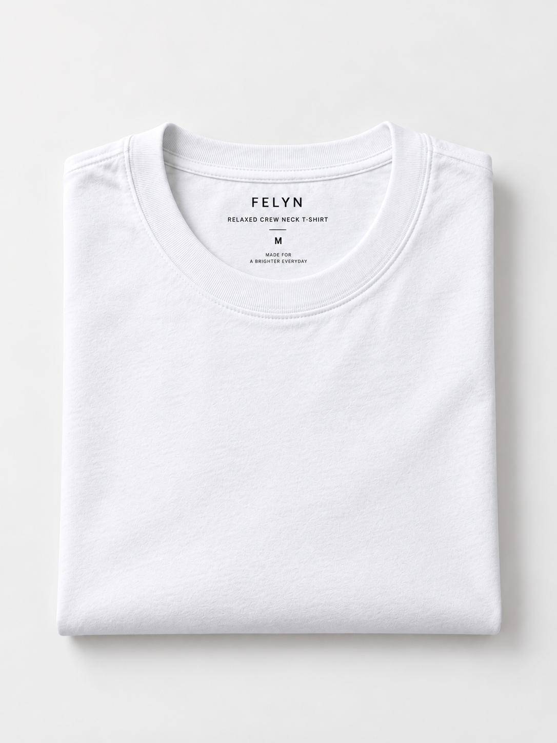 Relaxed Crew Neck T-Shirt