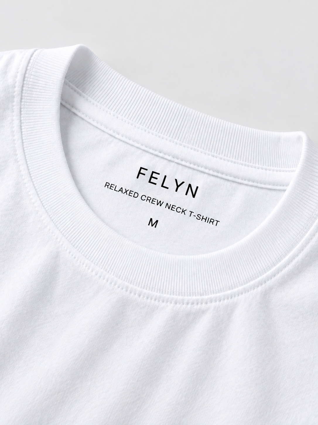 Relaxed Crew Neck T-Shirt
