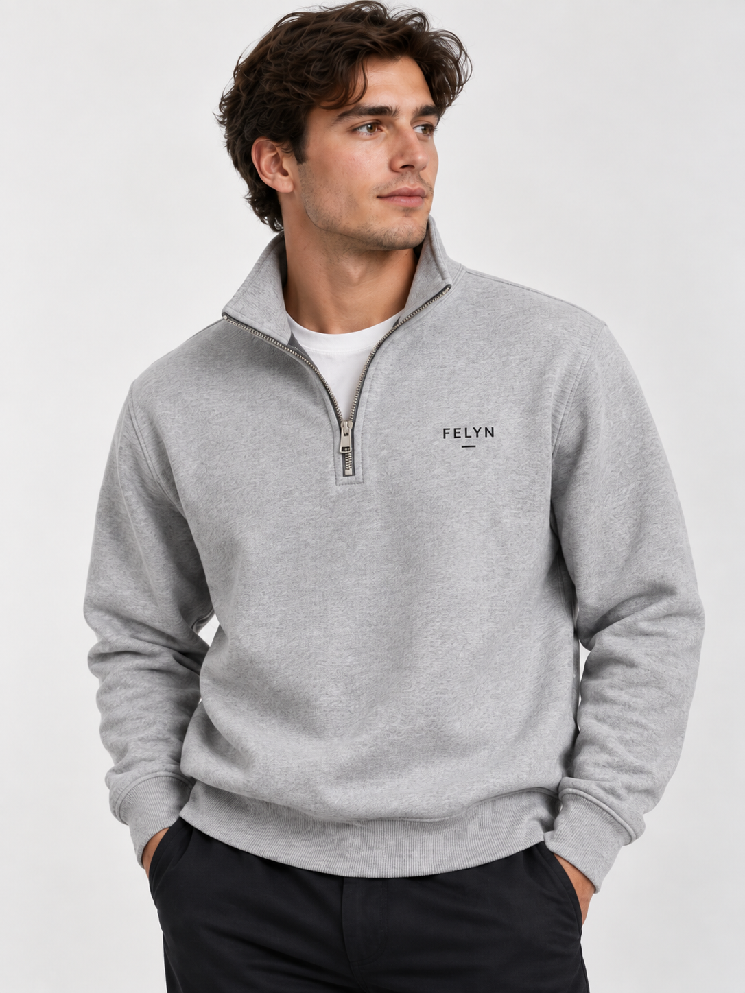 Essential Quarter-Zip Sweatshirt