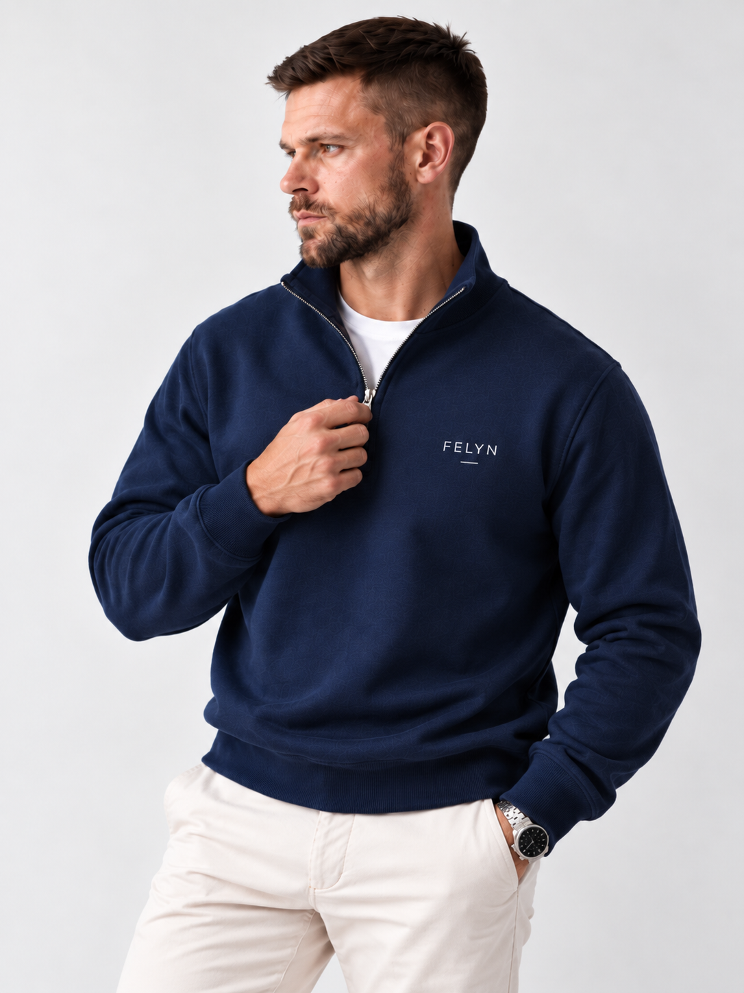 Essential Quarter-Zip Sweatshirt