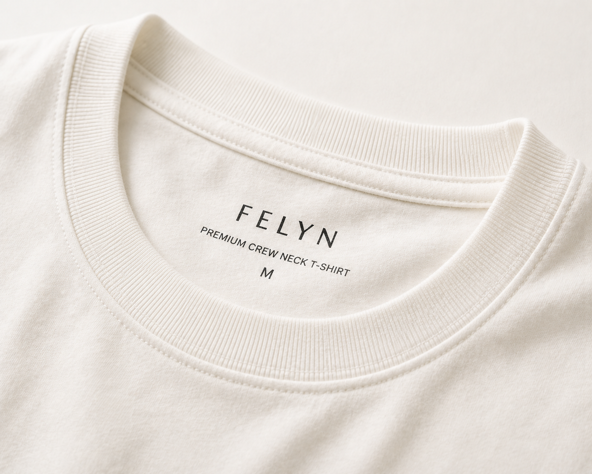White | Neck detail